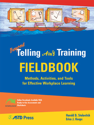 cover image of Beyond Telling Ain't Training Fieldbook